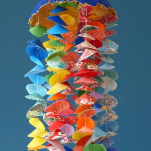 Jour de pluie multicolore (vendu)